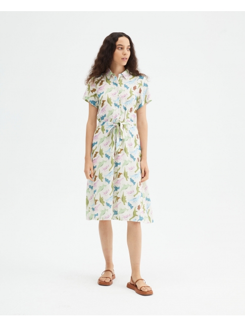Vestido midi Jurasic Vestido midi Jurasic