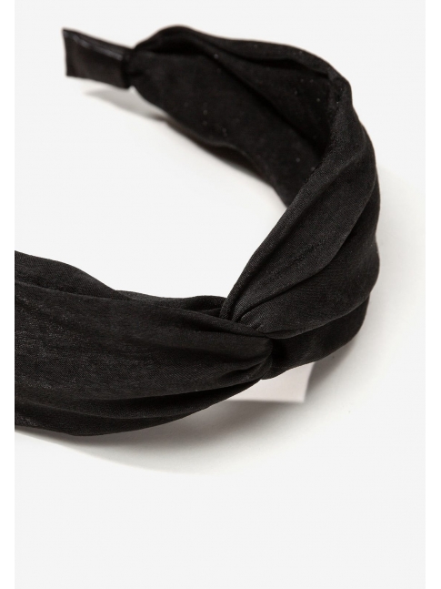 Diadema nudo negra Diadema nudo negra