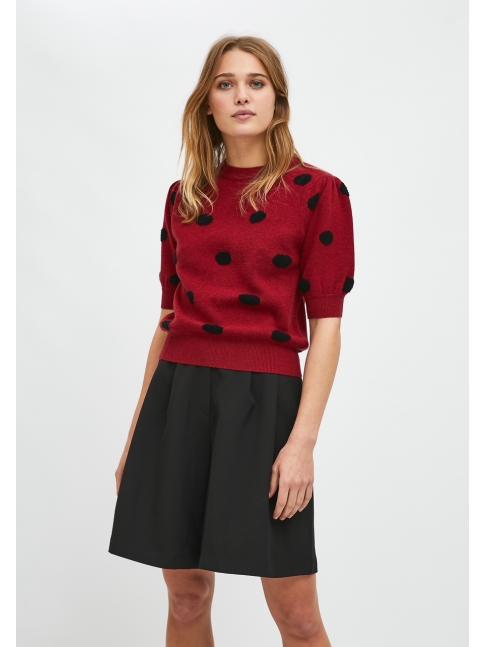Jersey lunares granate Jersey lunares granate