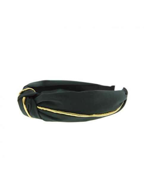 Diadema lisa ribete dorado, 3 colores Diadema lisa ribete dorado, 3 colores