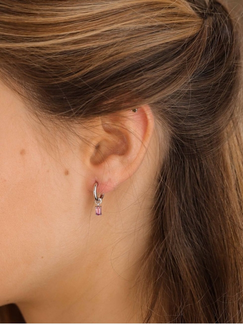 Pendientes Pink Lily Pendientes Pink Lily