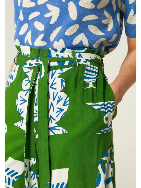 Short verde jarrones Short verde jarrones